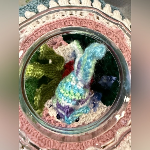 Handcrafted Multicolor Fish decor - Picture 6 of 7